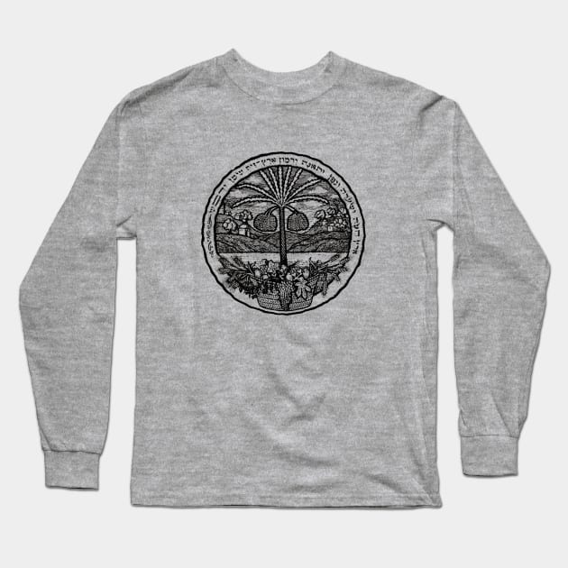 1932 Landscapes of Israel Long Sleeve T-Shirt by EphemeraKiosk